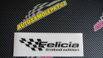 Samolepka Felicia limited edition levá