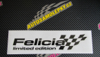 Samolepka Felicia limited edition pravá