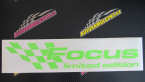 Samolepka Focus limited edition levá