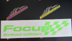 Samolepka Focus limited edition pravá
