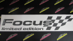 Samolepka Focus limited edition pravá