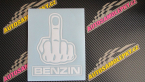 Samolepka Fuck off benzín