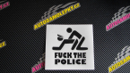 Samolepka Fuck the police 001