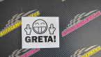 Samolepka Fuck you Greta 002