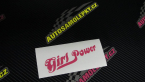 Samolepka Girl Power nápis