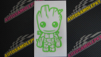 Samolepka Groot 002 levá baby