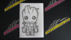 Samolepka Groot 002 levá baby