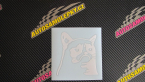 Samolepka Grumpy cat 002 pravá