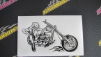 Samolepka Harley 001 pravá
