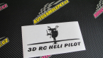 Samolepka Helikoptéra model 001 pravá
