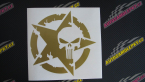 Samolepka Hvězda army 004 Punisher