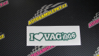 Samolepka I Love vaginas