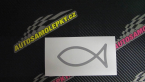 Samolepka Jesus rybička 006 křesťanský symbol