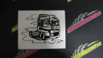Samolepka Kamion 003 pravá nákladní auto