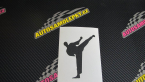 Samolepka Karate 001 pravá