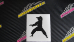 Samolepka Karate 006 levá