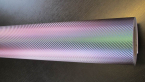 Samolepka Karbon 3D folie MODRÝ ZELENÝ CHAMELEON carbon