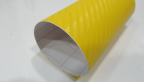 Samolepka Karbon 3D folie ŽLUTÁ carbon