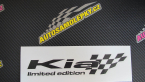 Samolepka Kia limited edition pravá