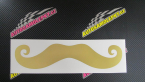Samolepka Knír 001 movember, moustache styl