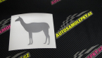 Samolepka Lama 001 levá