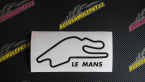 Samolepka Okruh Le Mans