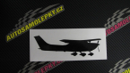 Samolepka Letadlo 021 pravá Cessna 182