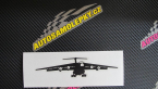 Samolepka Letadlo 024 pravá IL 76