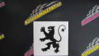 Samolepka Lev heraldika 002 levá