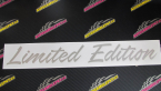 Samolepka Limited edition 004