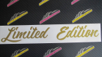 Samolepka Limited edition 007