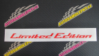 Samolepka Limited edition 009