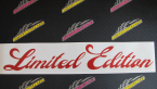 Samolepka Limited edition 010