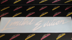 Samolepka Limited edition new 001 v řádce