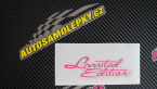 Samolepka Limited edition old