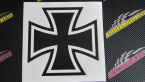 Samolepka Maltézský kříž 001