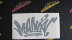 Samolepka Maniac - graffiti