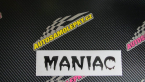 Samolepka Maniac 001