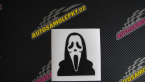 Samolepka Maska 001 scream