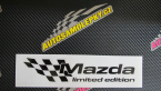 Samolepka Mazda limited edition levá