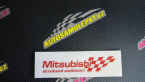 Samolepka Mitsubishi limited edition pravá