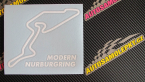 Samolepka Okruh Modern Nurburgring