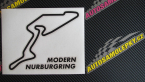 Samolepka Okruh Modern Nurburgring