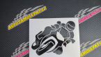 Samolepka Motorka 001 pravá silniční motorky