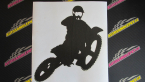 Samolepka Motorka 004 pravá motokros