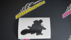 Samolepka Motorka 005 pravá motokros