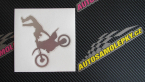 Samolepka Motorka 008 levá motokros freestyle