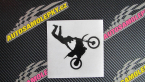 Samolepka Motorka 008 pravá motokros freestyle