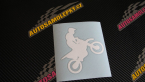 Samolepka Motorka 024 pravá motokros