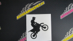 Samolepka Motorka 024 pravá motokros